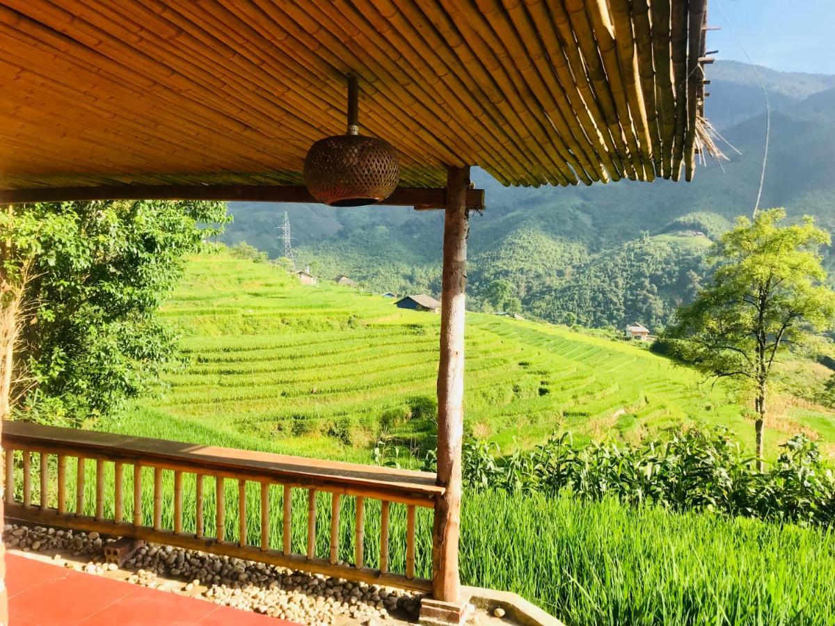 Sapa Hmong Bungalow Homestay מראה חיצוני תמונה
