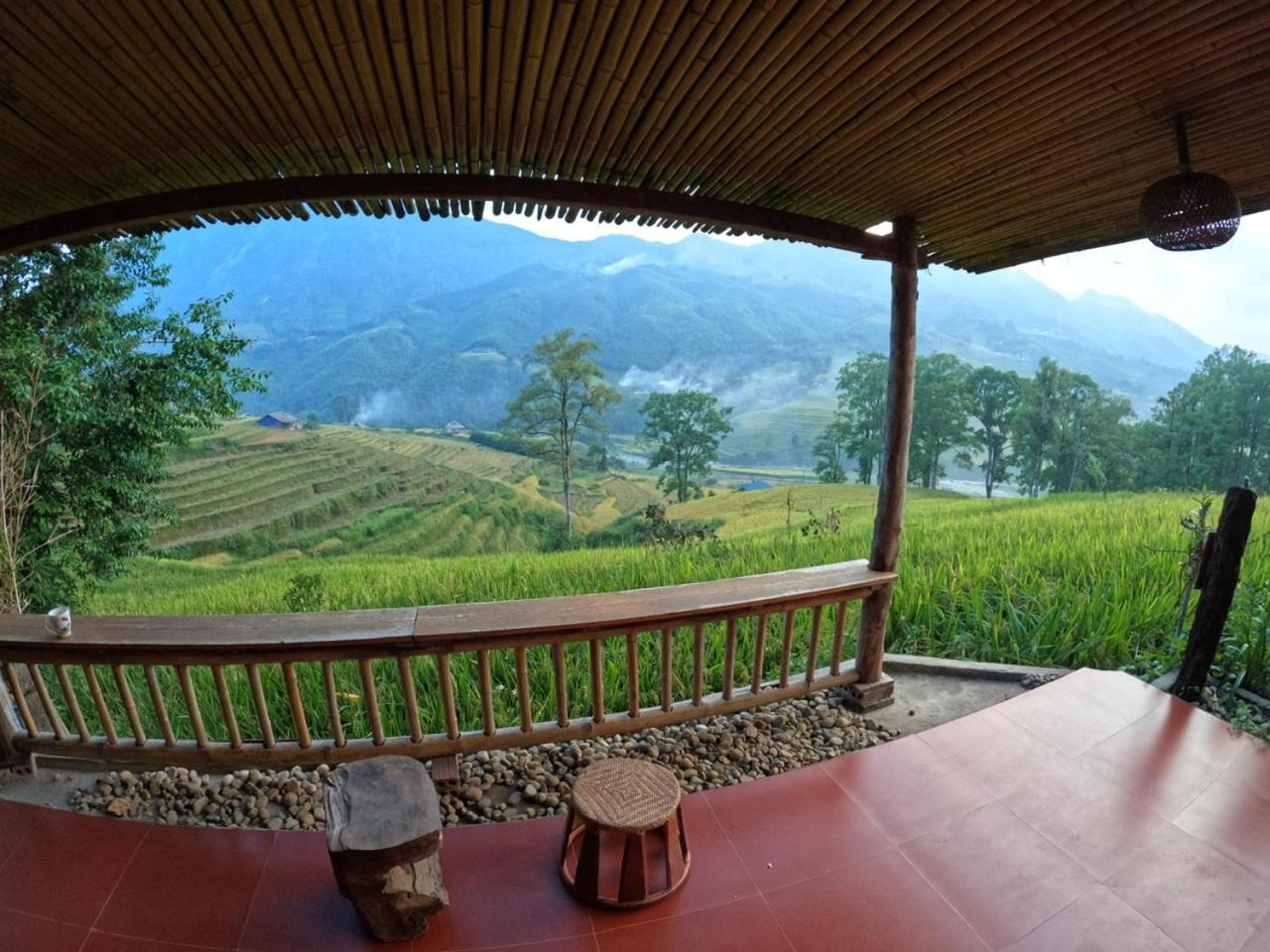 Sapa Hmong Bungalow Homestay מראה חיצוני תמונה