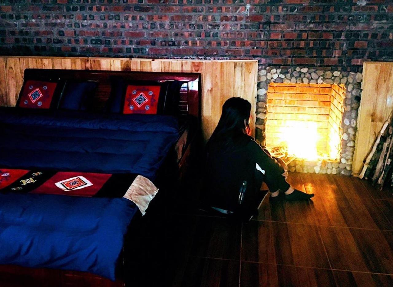 Sapa Hmong Bungalow Homestay מראה חיצוני תמונה