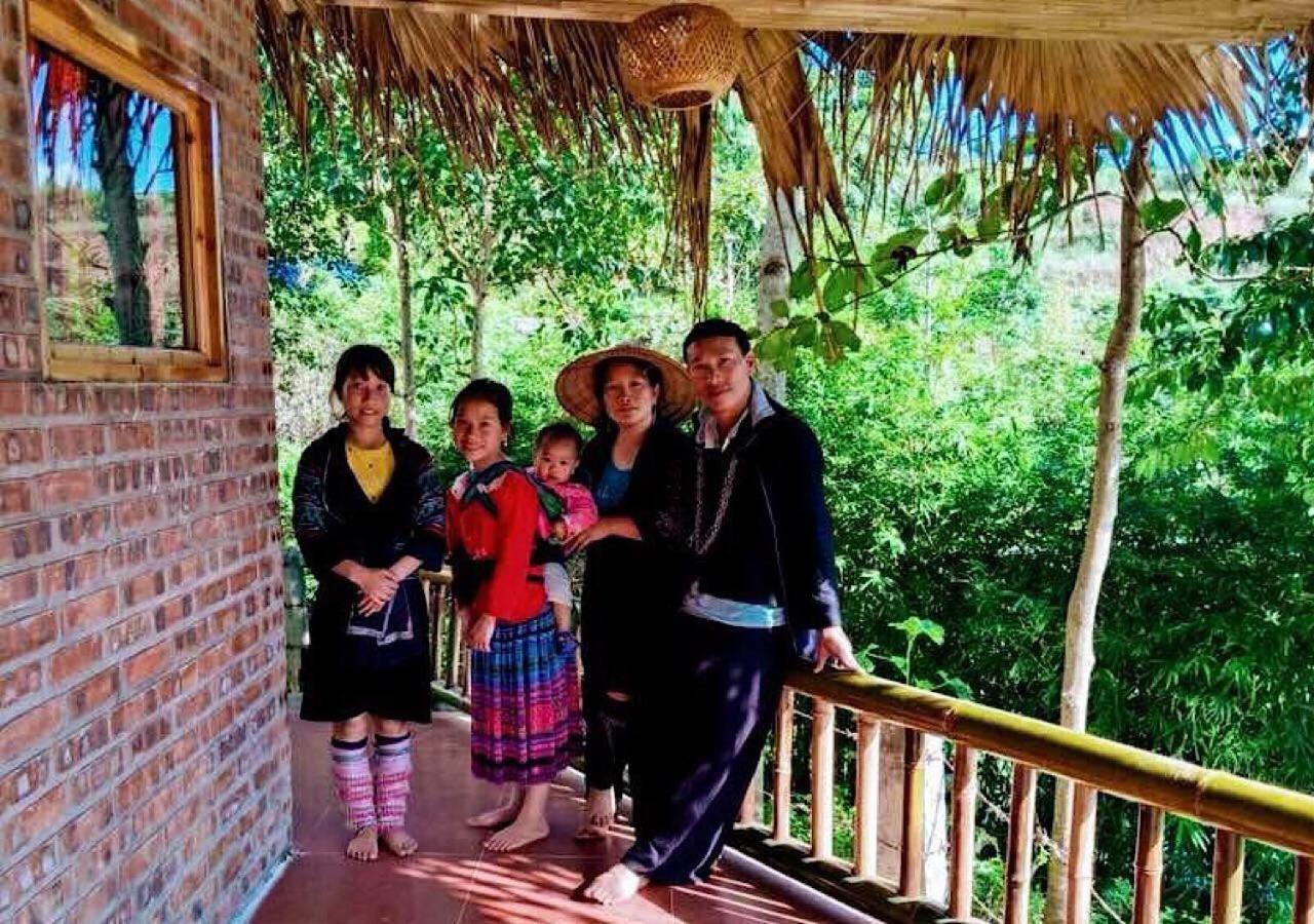 Sapa Hmong Bungalow Homestay מראה חיצוני תמונה